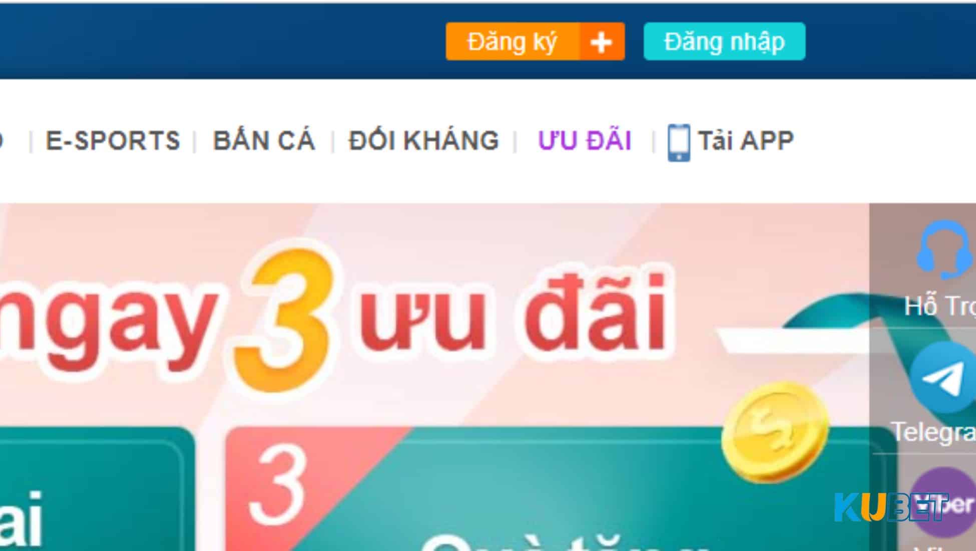 Đăng nhập tài khoản Kubet trên máy tính chỉ với 3 bước nhanh chóng