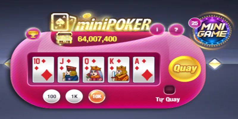 Chiến lược chơi Mini Poker trực tuyến hiệu quả từ cao thủ